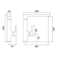 Torneira Monocomando Cozinha Lorenzetti Like Chrome 7048525 - 3