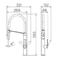 Torneira Monocomando Cozinha Docol Doc Cr Black 90006957057 - 4