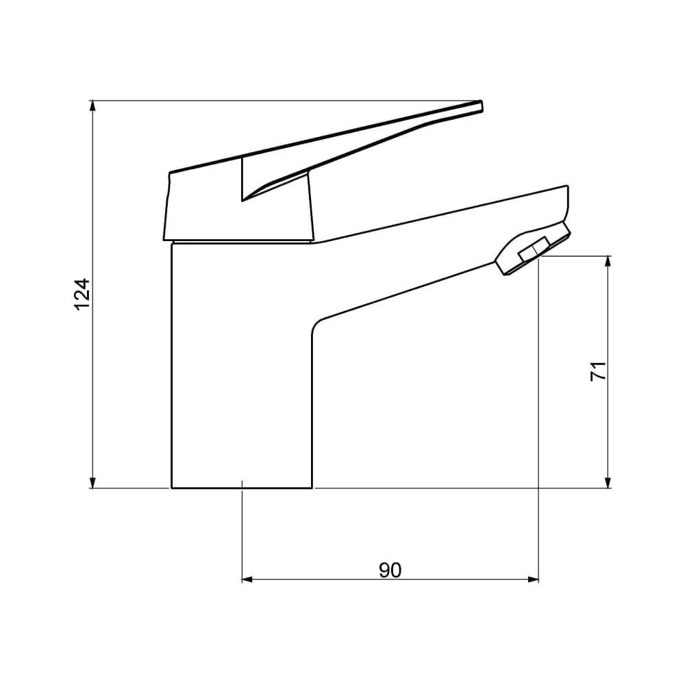Torneira Misturador Lavatorio Perflex You Mesa Cr 10749510 - 3