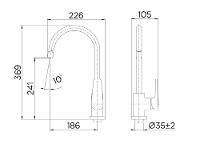 Torneira Misturador Monocomando Cozinha Docol Lift Cr 796206 - 3