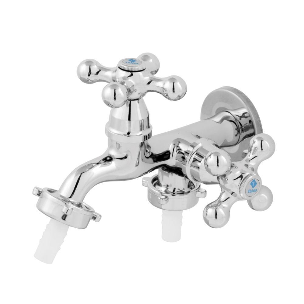 Torneira Tanque C/ Saida Maquina Inovatte 1/4 Volta 025756 - 1