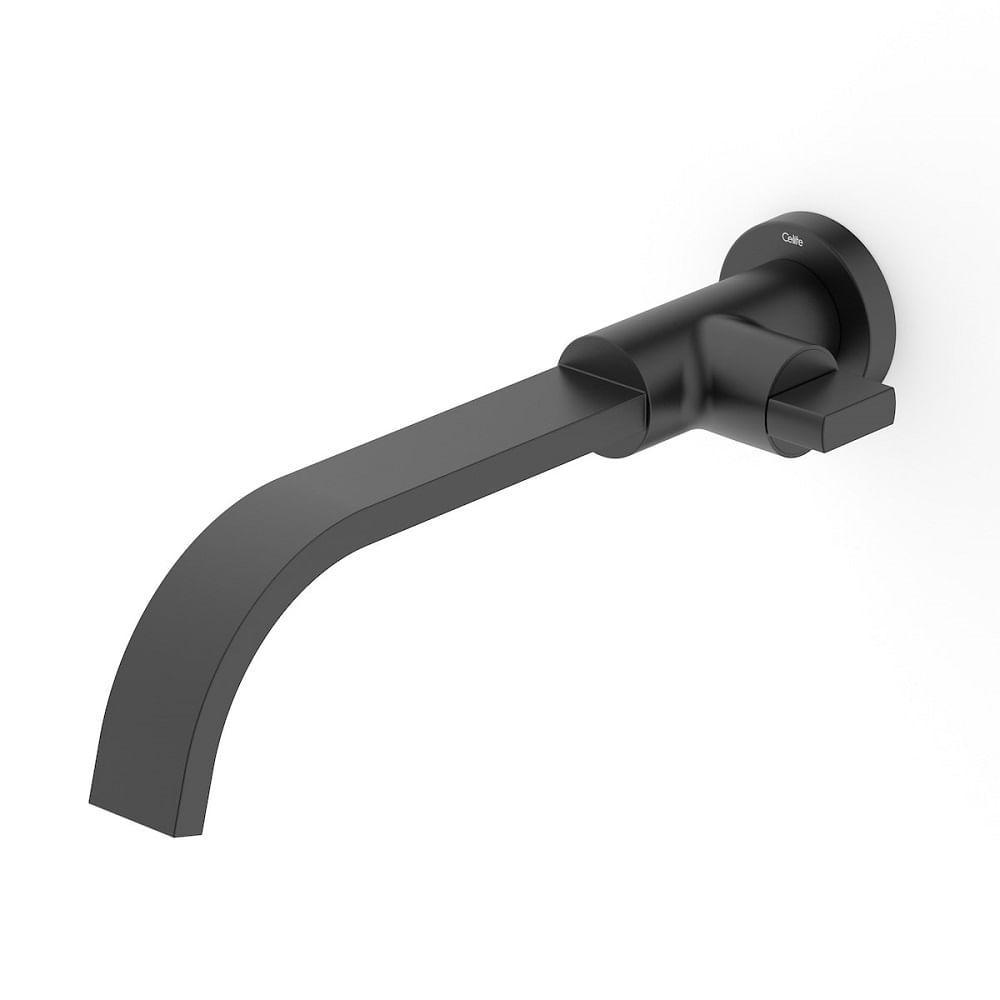 Torneira Parede Lavatorio Celite Flow Preto Matte B5013f3r0b - 1