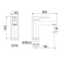 Torneira Para Lavatorio De Mesa Docol Lift Chrome 00871906 - 4