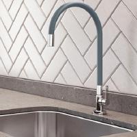Torneira Para Cozinha Mesa Docol Galiflex Cinza/cr 966963