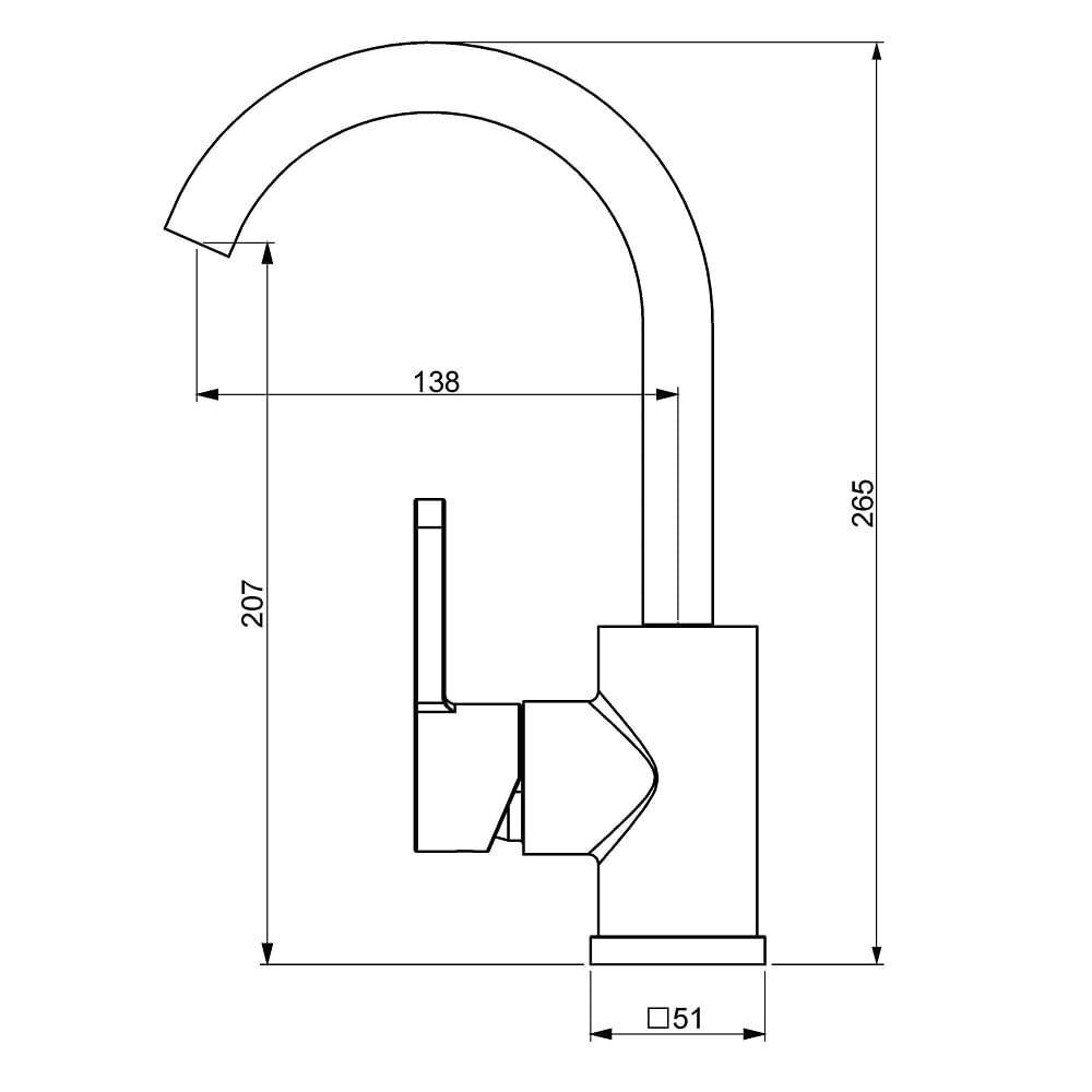 Torneira Monocomando Perflex 2877 C78 Week 10750610 - 3
