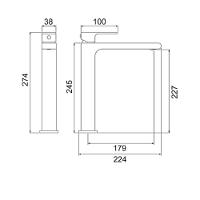 Torneira Monocomando Lorenzetti Loren Like Cromada 7048521 - 2
