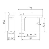 Torneira Monocomando Lavatorio Docol New Edge Cr 00925306 - 3