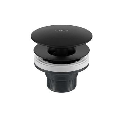 Válvula De Escoamento Lavatorio Deca Black Matte 1601.bl.mt