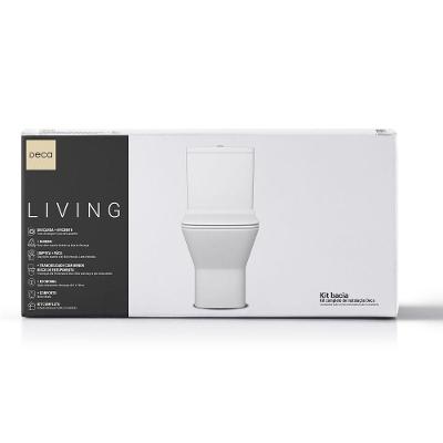 Vaso Sanitário Com Caixa Acoplada Deca Living Branco Kp.340.17