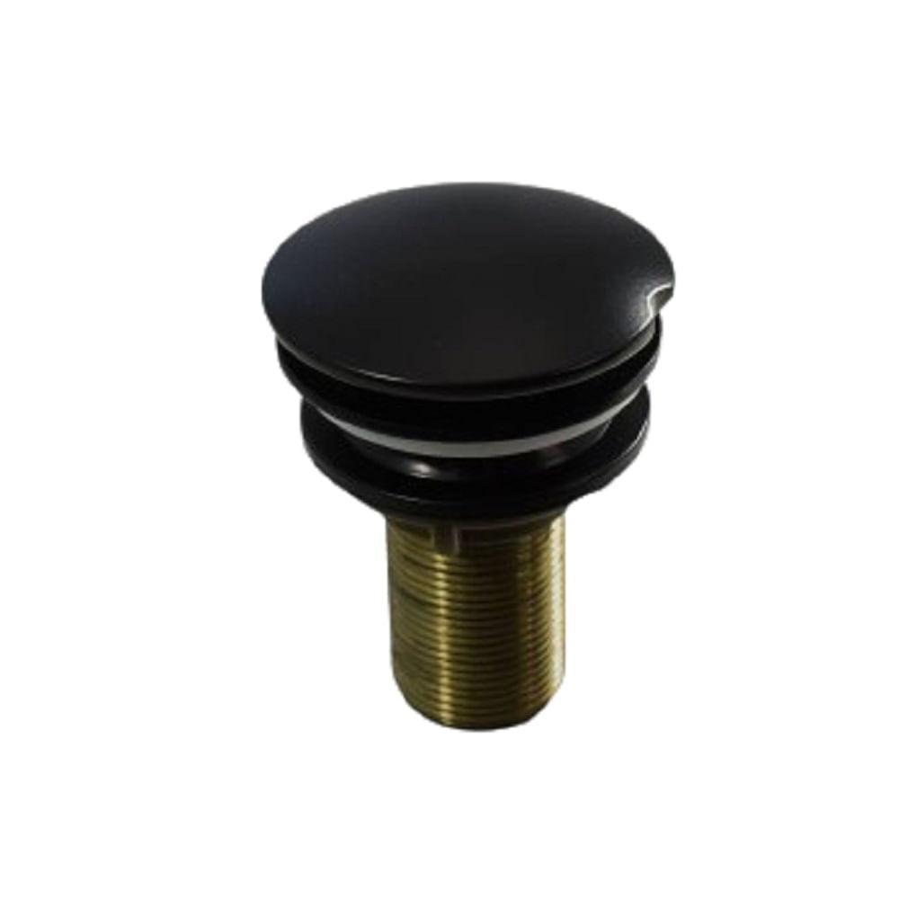 Valvula Lavatorio Perflex Super Luxo Preto Fosco 11301824 - 1