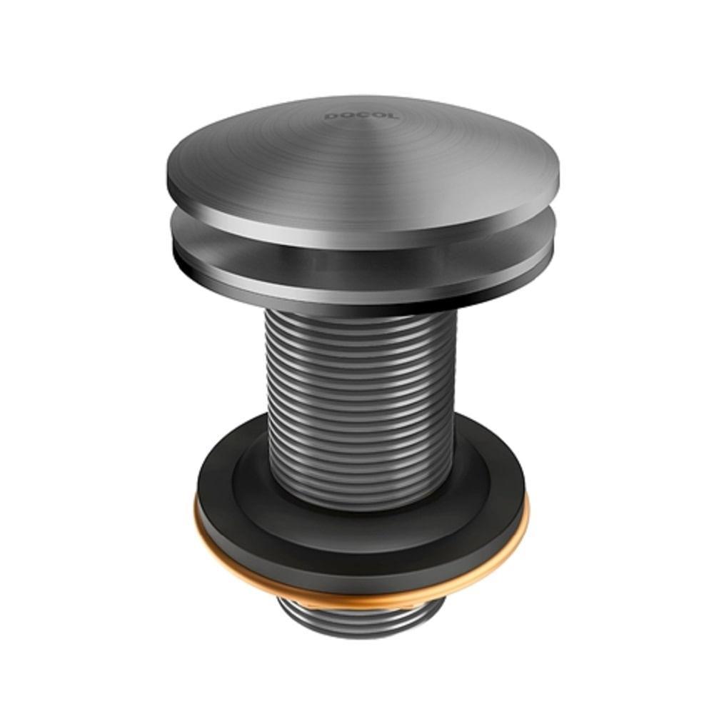 Valvula Escoamento Docol Click Clack Grafite Esc. 00922470 - 1