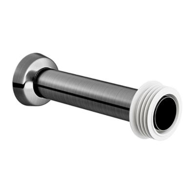 Tubo Ligacao Bacia 20cm Docol Grafite Escovado Pvd 00589270