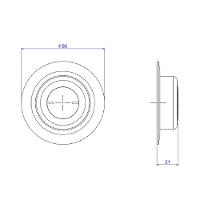 Válvula Para Chuveiro Decamatic Cromado 2670.c - 4