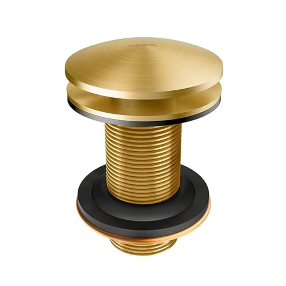 Válvula de Saída D'água Click Clack Ouro Escovado 00922472 - 1