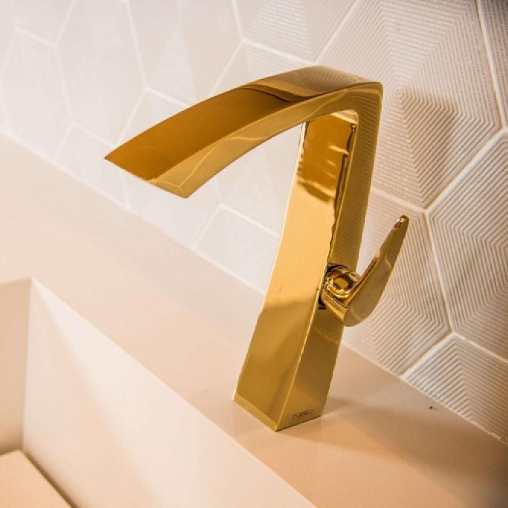 Torneira Misturador Monocomando Lexxa Gold Lx7702g - 2