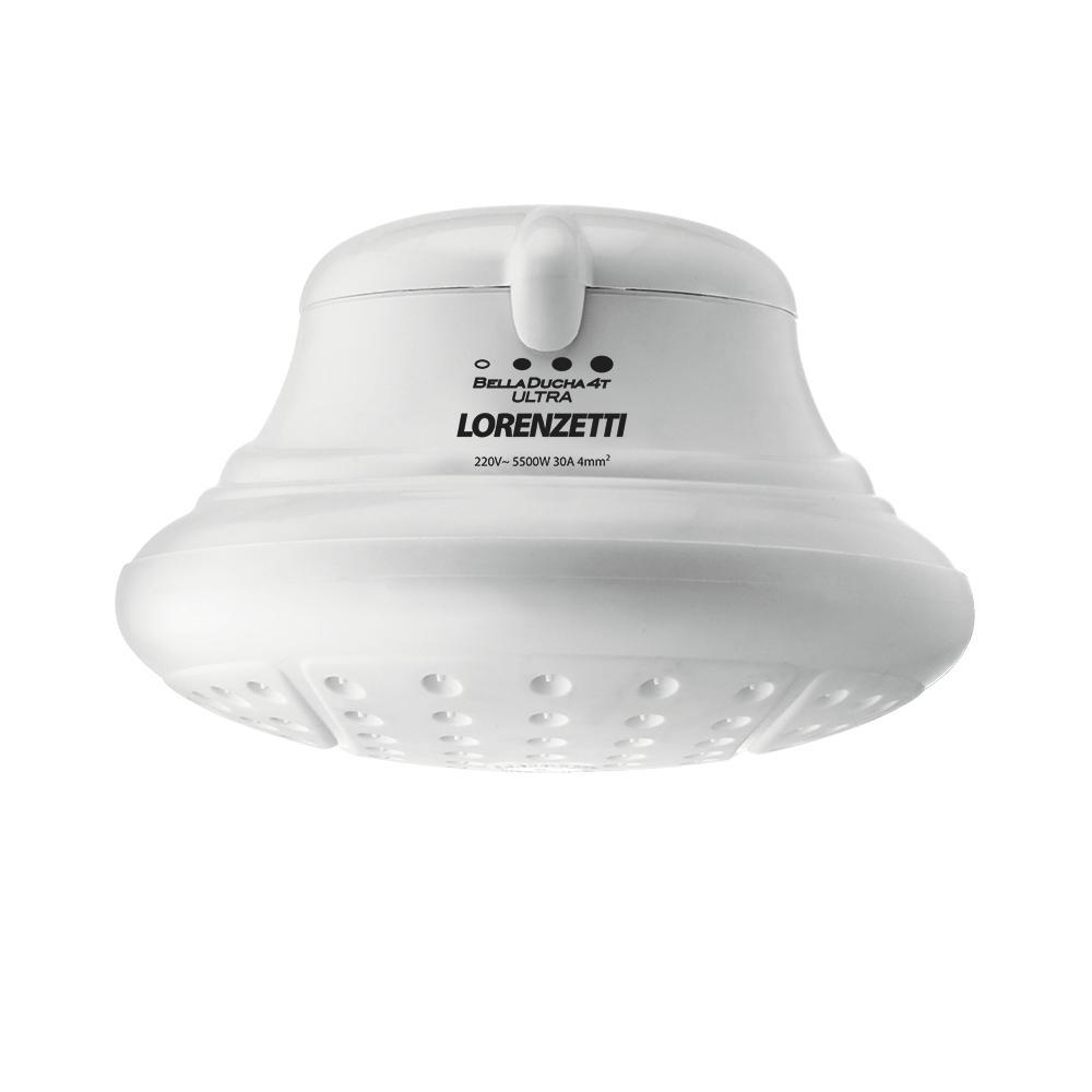 Chuveiro Bella Ducha Lorenzetti 4t Branco 220v 6800w 7531234 - 1