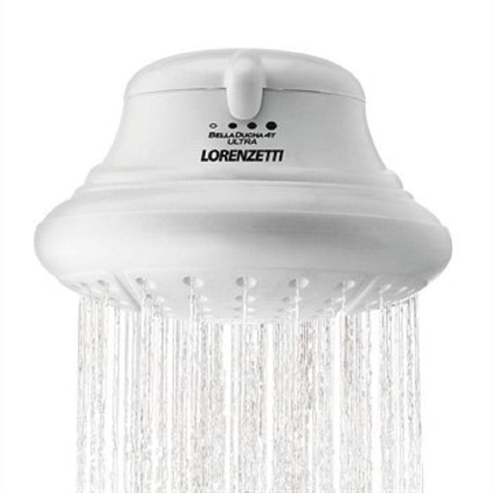 Chuveiro Bella Ducha Lorenzetti 4t Branco 220v 6800w 7531234 - 2