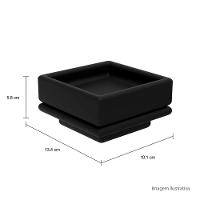 Saboneteira Deca C/Louça Slim Black Mt 2011.bl.slim.mt - 2