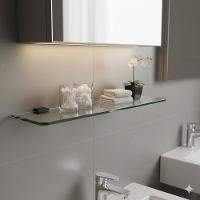 Prateleira Lexxa P/Banheiro Black Matte 50 Cm Lx7163b - 2