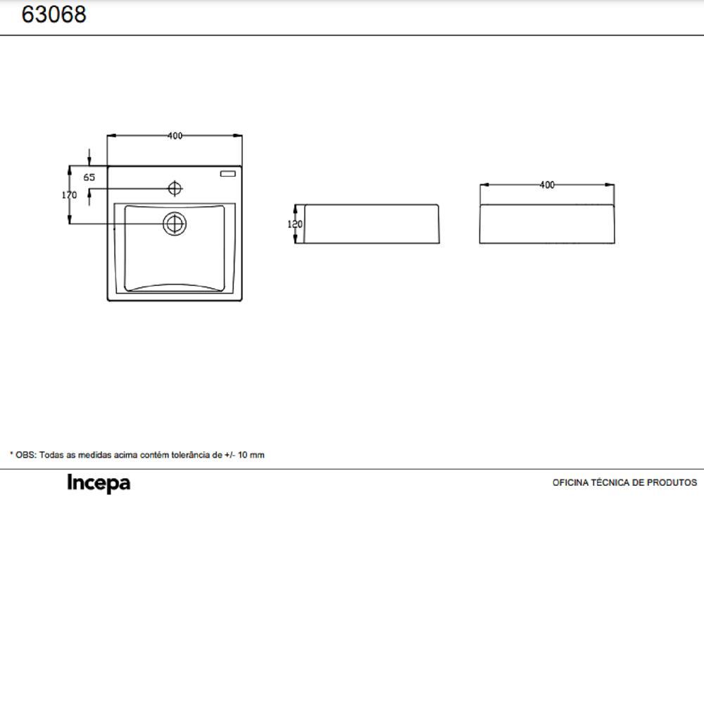 Cuba Incepa Apoio Pacific Com Mesa Para Metal 40x40 cm - 4