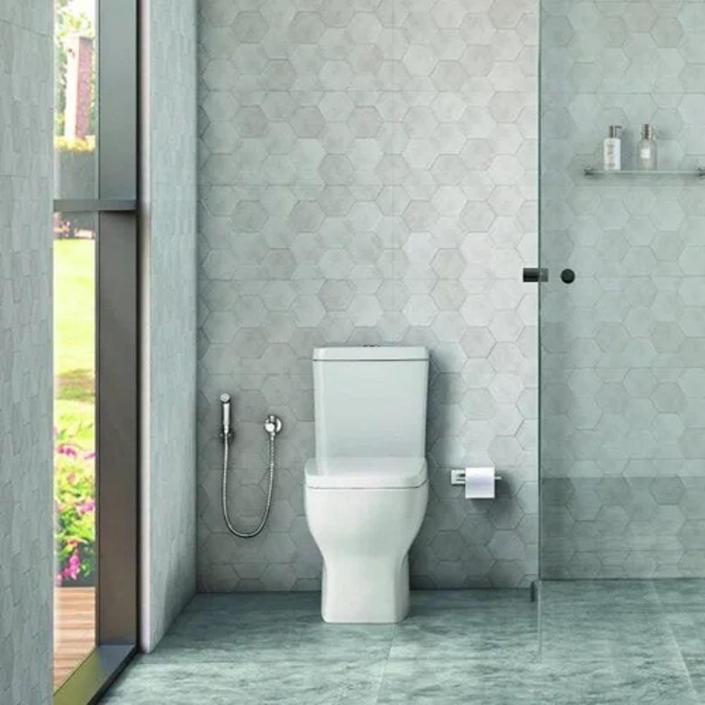 Kit Vaso Sanitário Incepa Boss Branco Com Caixa Acoplada e Acessórios 1897230010100 - 2