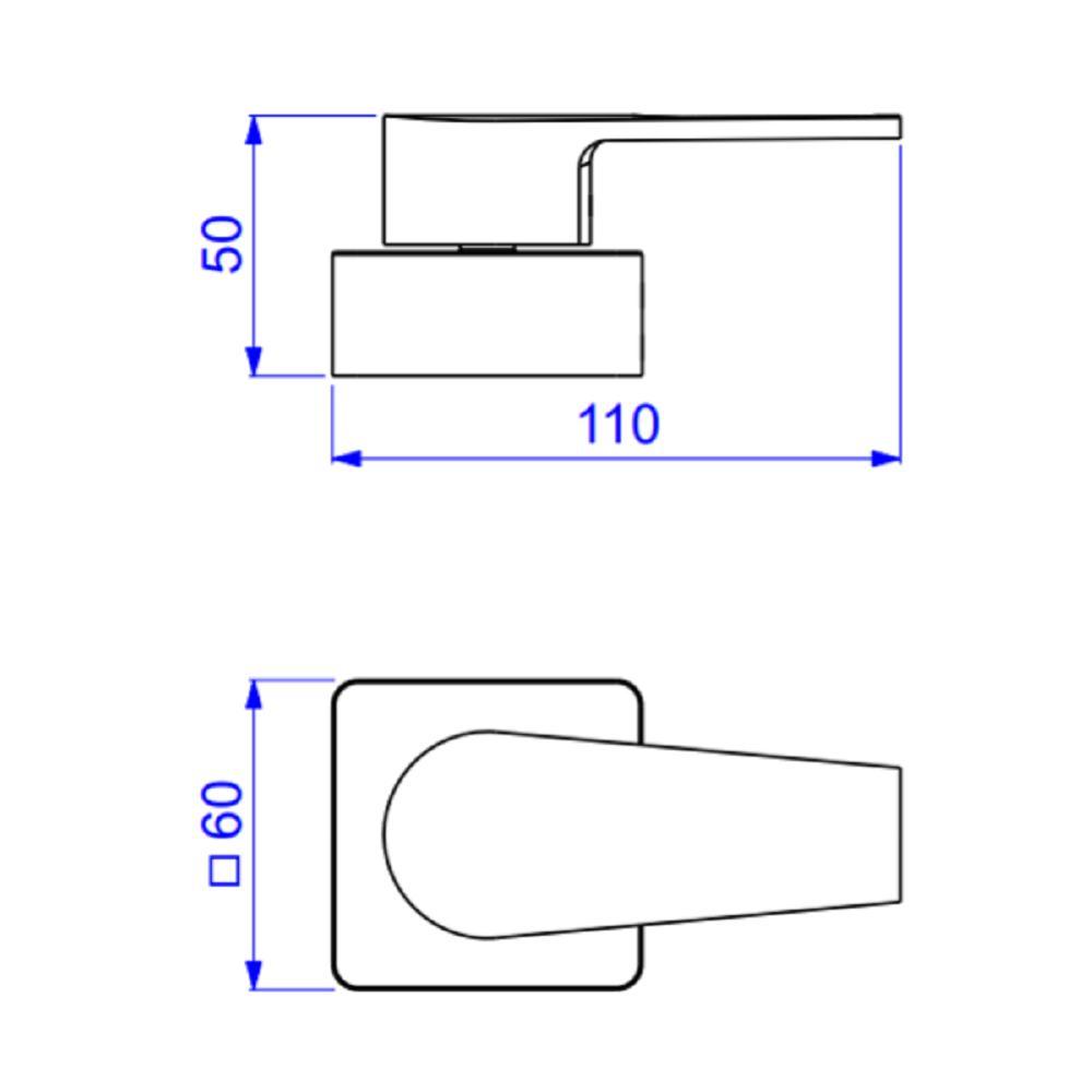 Acabamento de Gaveta 1/2, 3/4 E 1 Deca Level 4900.gl26.pq.rd - 2
