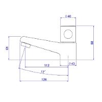 Torneira Lavatorio Deca Aspen Mesa Bica Baixa Cr 1198.c35 - 2