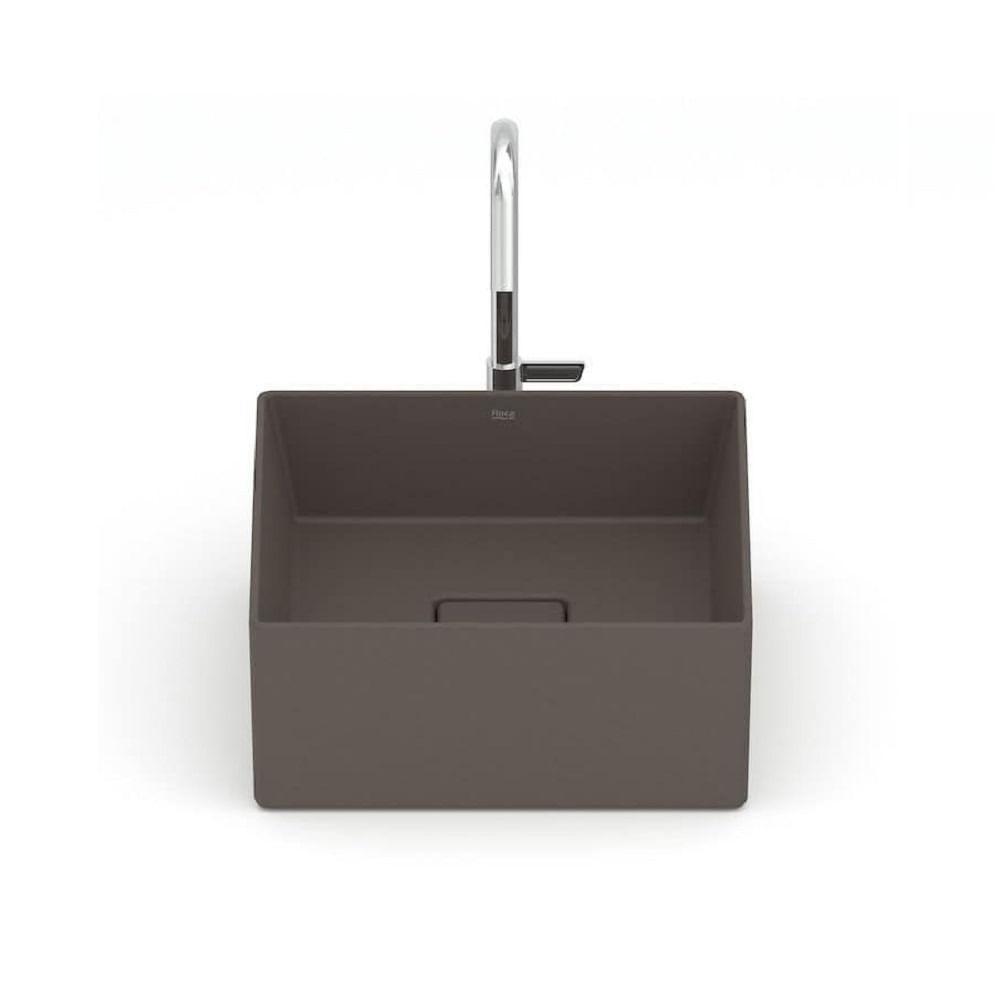 Cuba De Apoio 30x30cm Sem Mesa Roca T3 Terra Cafe A32722n660 - 4