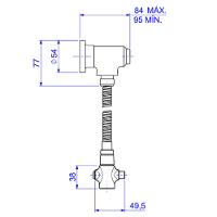 Desviador Para Chuveiro Deca Cromado 1982.c - 5