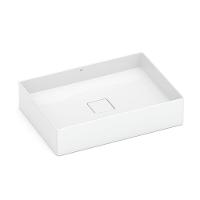 Cuba De Apoio S Mesa 51x36cm Roca T6 Terra Branco A32787z000 - 1