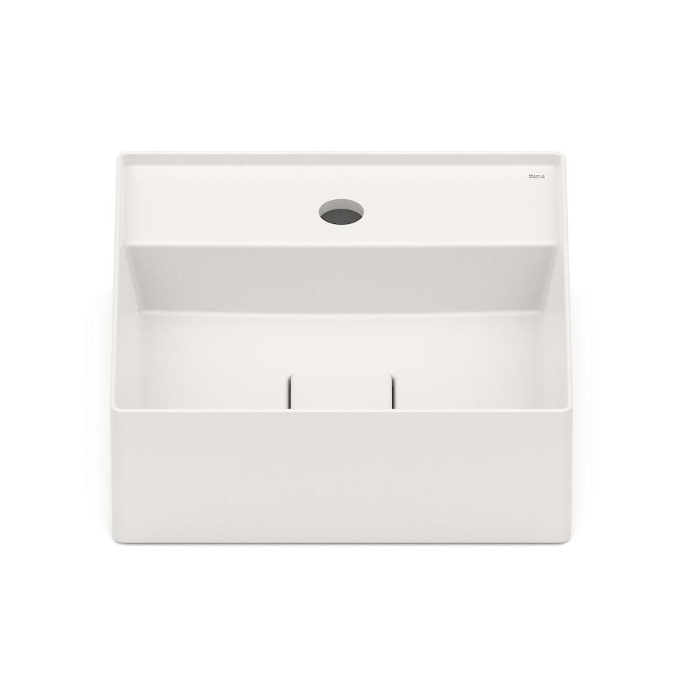 Cuba De Apoio 35cm Quadrada Roca T8 Terra Bege A32787w650 - 2