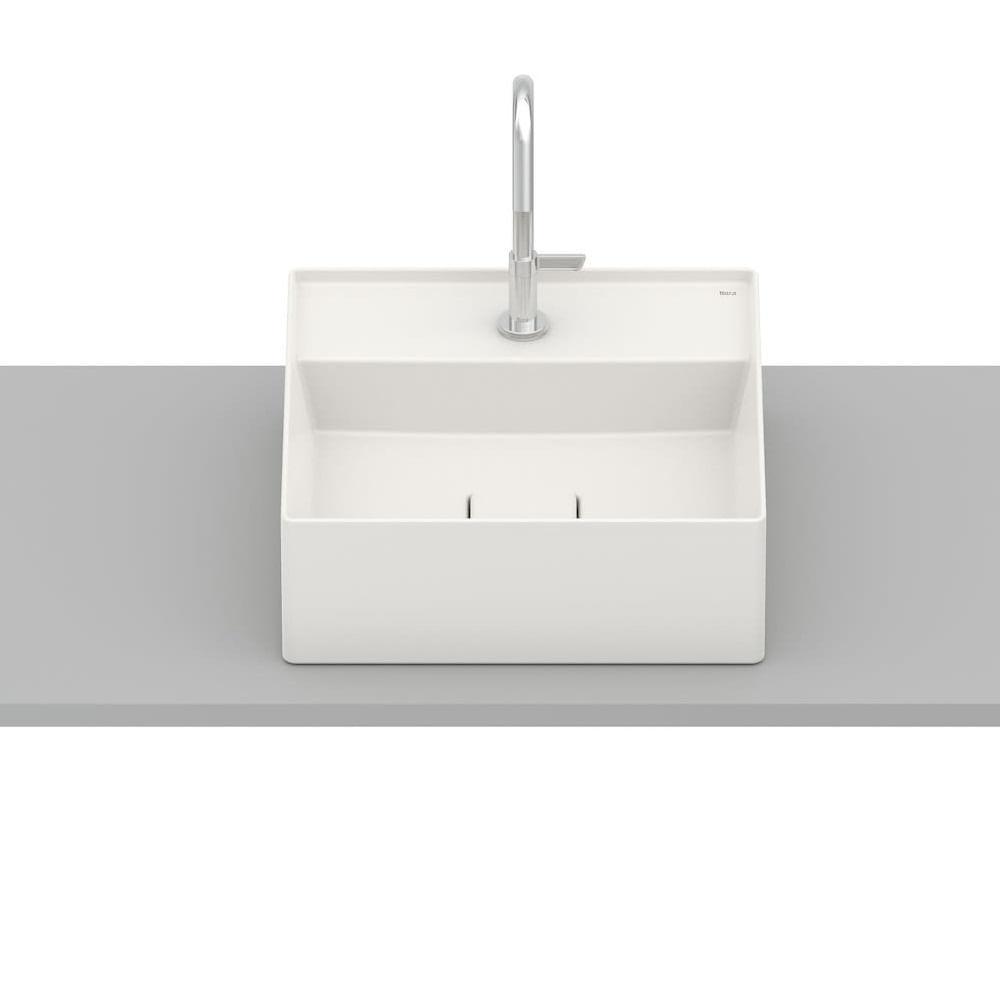 Cuba De Apoio 35cm Quadrada Roca T8 Terra Bege A32787w650 - 5