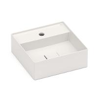 Cuba De Apoio 35cm Quadrada Roca T8 Terra Bege A32787w650 - 1