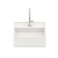 Cuba De Apoio 35cm Quadrada Roca T8 Terra Bege A32787w650