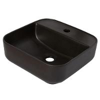 Cuba De Apoio Lexxa 39x39 Quadrada Com Mesa Black Lx423b - 1