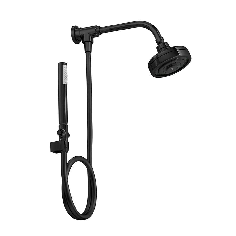 Kit Chuveiro Deca C/Desviador Black Noir 1990.BLNO.STDKIT.N - 2