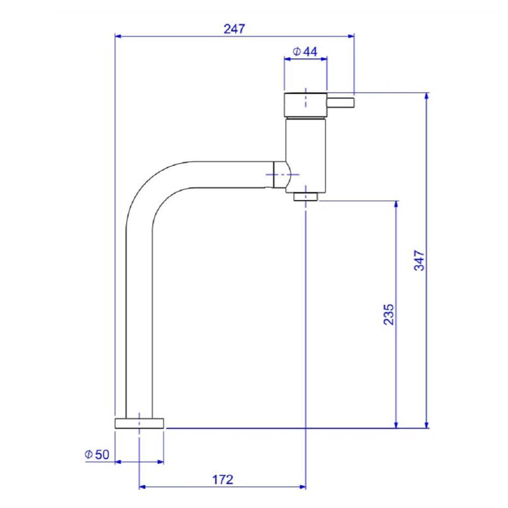 Torneira Misturador Monocomando Deca Link Cromado 2886.c.lnk - 2