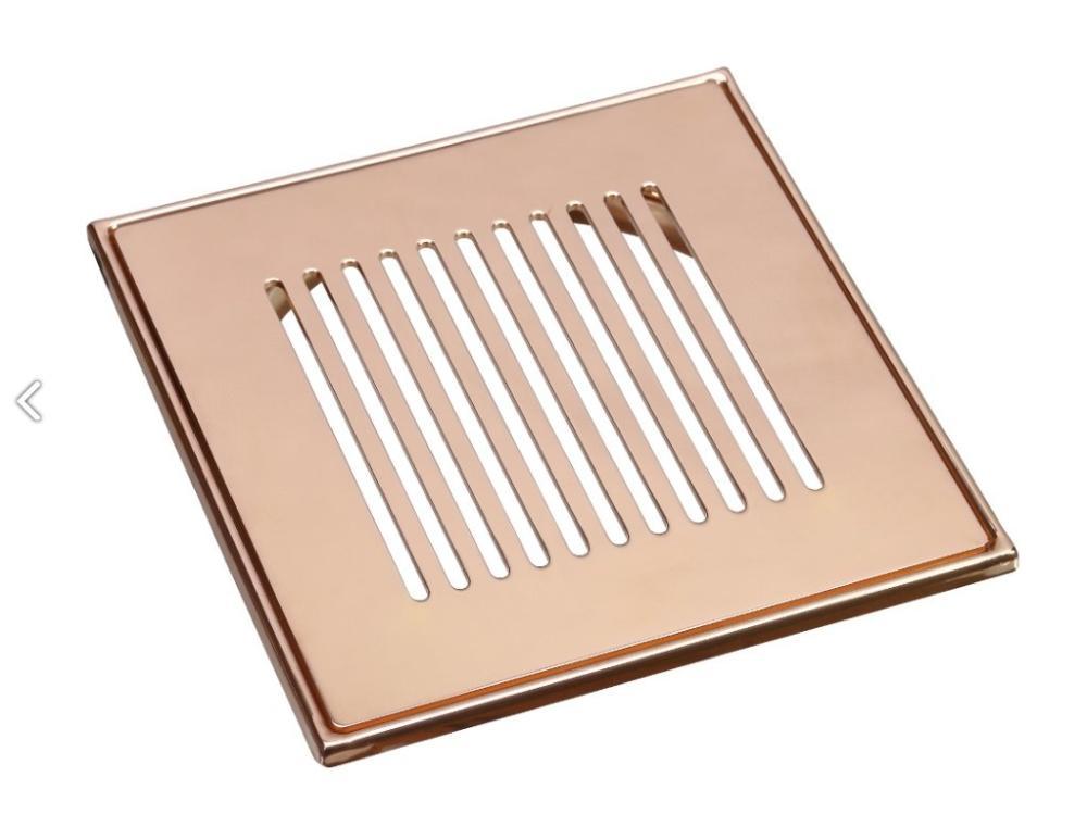 Grelha Com Base Invinox 15 X15 Listras Red Gold 5006/1.rg.c - 1