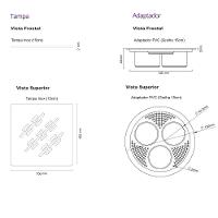 Grelha Para Caixa Sifonada Novii 15cm Inox Ralo Linear 4025 - 3