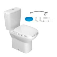 Kit Vaso Sanitario C/ Caixa Acoplada E Acessorios Deca Flex - 1