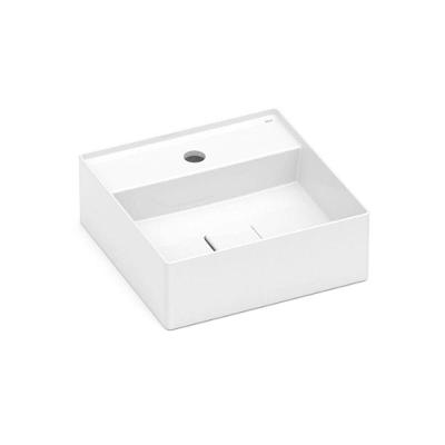 Cuba De Apoio Roca C/Mesa P/Metal Terra T8 Branco A32787w620