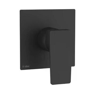 Acabamento Monocomando De Chuveiro Dax Iguaçu Black Dax-4994-ig-bl