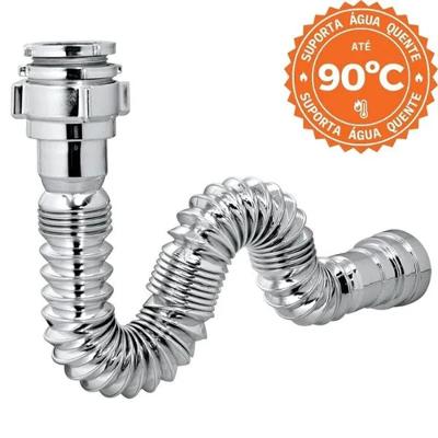 Sifão Polipropileno Astra Sanfonado Universal Ref.SSUM2