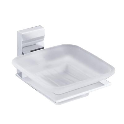 Saboneteira Com Vidro Dax Havel Cromado Dax-2011-hv-cr