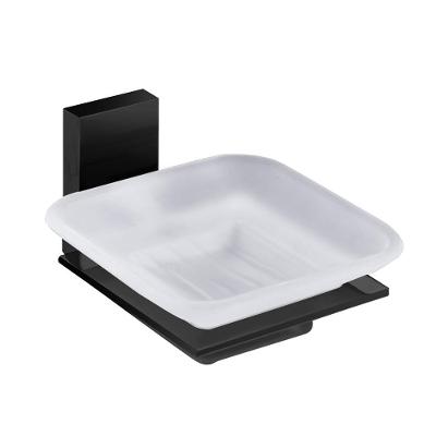 Saboneteira Com Vidro Dax Havel Black Dax-2011-hv-bl