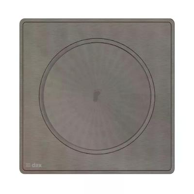 Ralo Dax 15x15 Click Cinza Dax-rc15-gr
