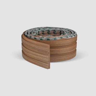 Painel Ripado Laminado Meu Rodapé Madeto Nogueira Nat(2,5m)