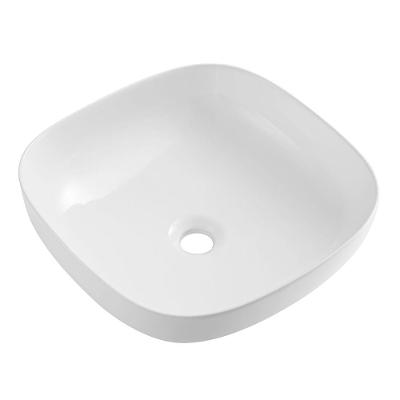 Cuba De Apoio 42x42cm Dax Caraiva Branca Brilhante Dax-0021-cv-wh