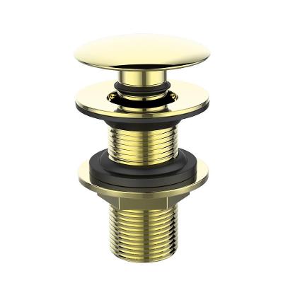 Valvula Click Lavatorio Com Tampa 7/8 Dax Gold Dax-1013-gd