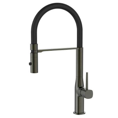 Torneira Monocomando Cozinha Bica Flexivel Dax Thelon Cinza Dax-2245-tl-gr